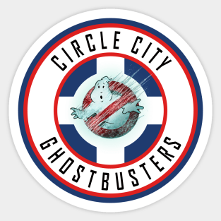 Circle City Ghostbusters Frozen Empire Sticker